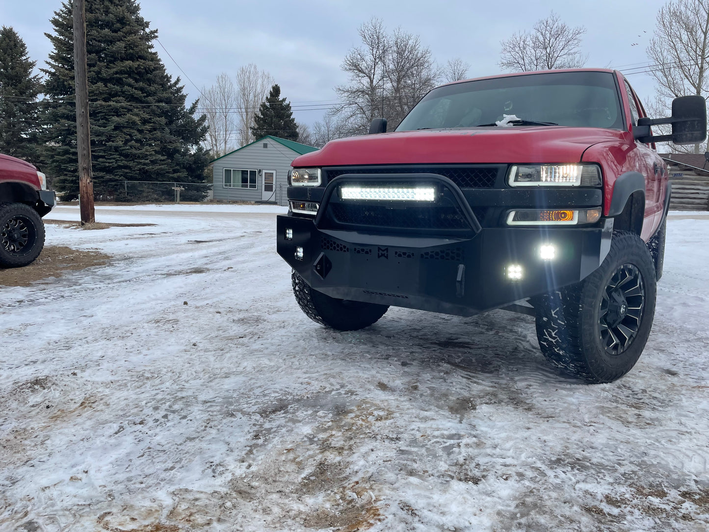 99–02 Chevy Silverado Front Bumper